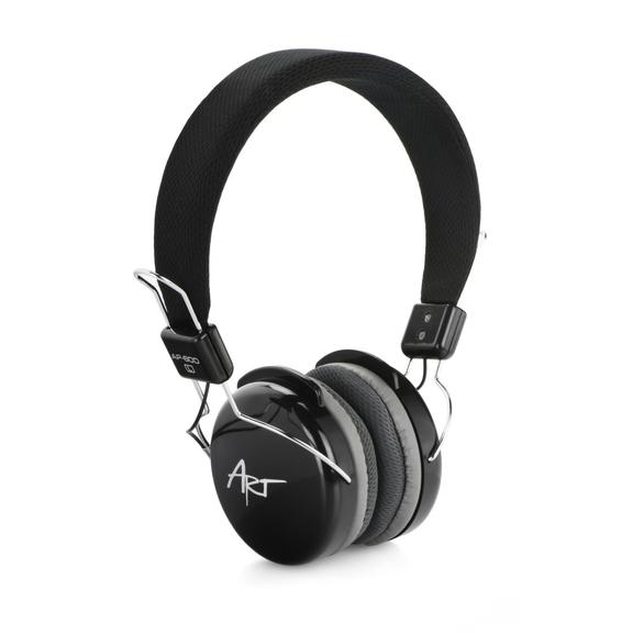 Słuchawki przewodowe nauszne Jack 3,5 mm Art AP-60MD czarne