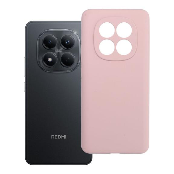 Etui na Xiaomi Redmi Note 15 5G Silicone 2mm (camera protection) pudrowy róż