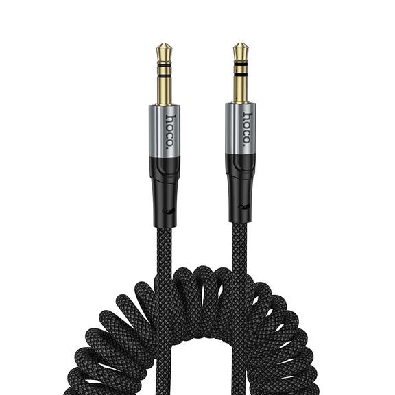 Kabel AUX Jack 3,5 mm do Jack 3,5 mm Hoco 1,5 m UPA33 czarny
