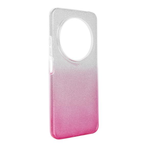 Futerał do Xiaomi Redmi 14C Shining transparentny różowy