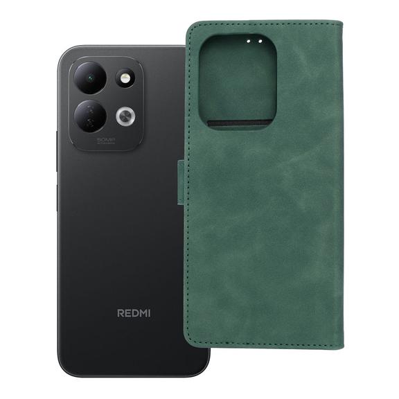Etui z klapką na Xiaomi Redmi 17 4G / 17 5G EU Tender Book zielone