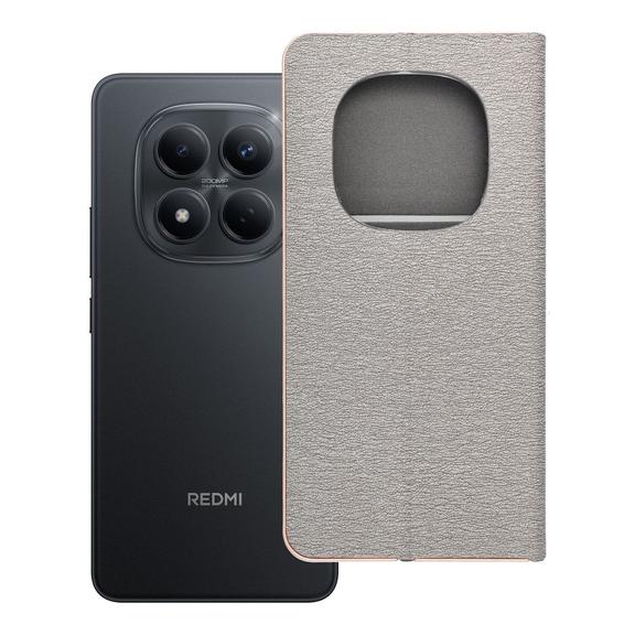 Etui z klapką na Xiaomi Redmi NOTE 15 PRO 5G Luna Book Gold srebrne
