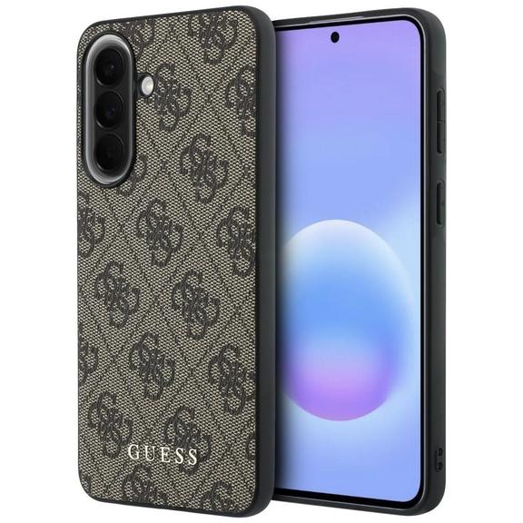 GUESS futerał do SAMSUNG Galaxy A57 GUHCSA57G4GFBR (PU 4G Classic) brązowy