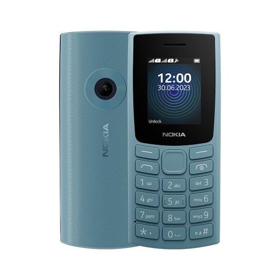Telefon komórkowy Nokia 110 2023 Dual Sim 4G niebieski