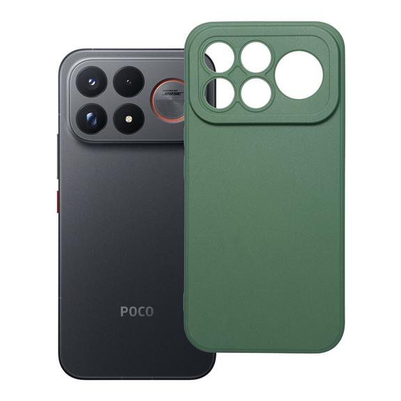 Etui na Poco F9 Pro Matt 2.0 ciemnozielone