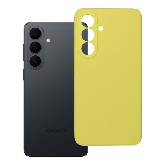 Futerał do Samsung S26 PLUS Silicone 2mm żółty