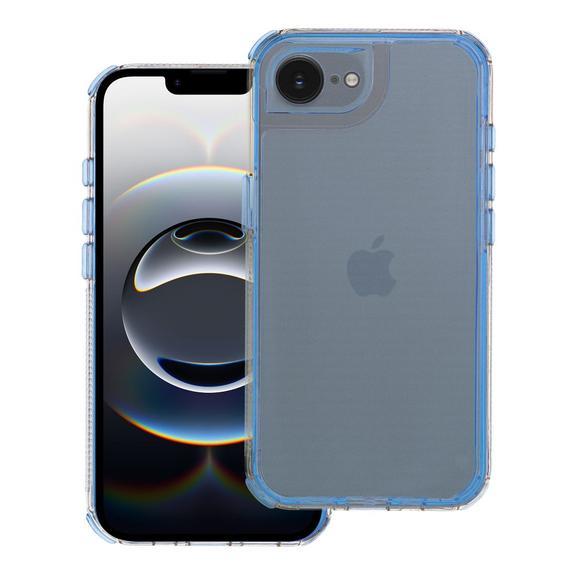 Futerał do iPhone 16e (SE 4 2025) / 17e Matrix Clear niebieski