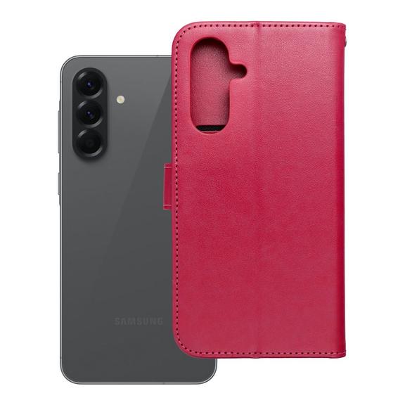 Etui z klapką na Samsung A56 5G Mezzo Book łapacz snów magenta