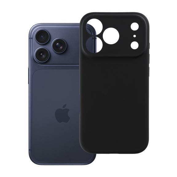 Etui na iPhone 18 Pro / 17 Pro Forcell F-Protect Rubber Premium zgodne z MagSafe czarne 0INT