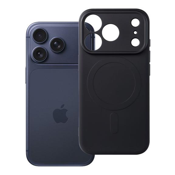 Etui na iPhone 17 Pro / 18 Pro Silicone Mag Cover zgodne z MagSafe (camera protection) czarne