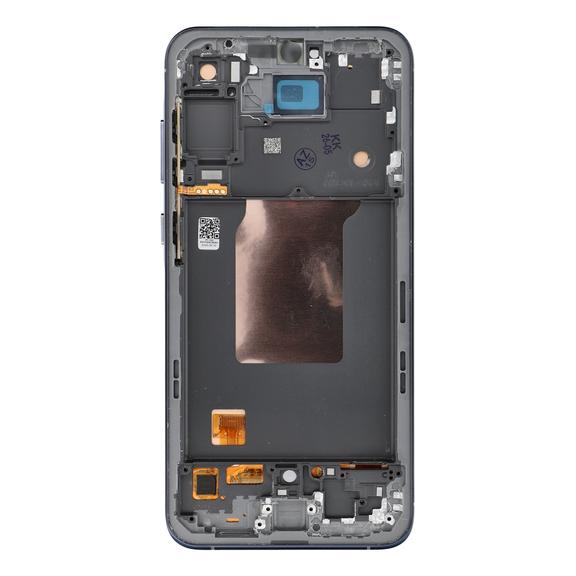 REWA wyświetlacz LCD do SAMSUNG A55 OLED czarny z ramka