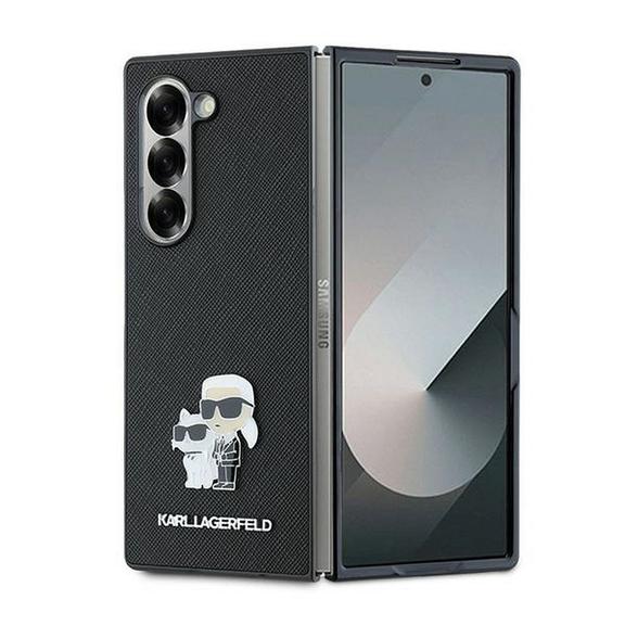 KARL LAGERFELD futerał do SAMSUNG Z Fold 6 KLHCZFD6SAPKCNPK (HC Saffiano KC Metal Pin) czarny
