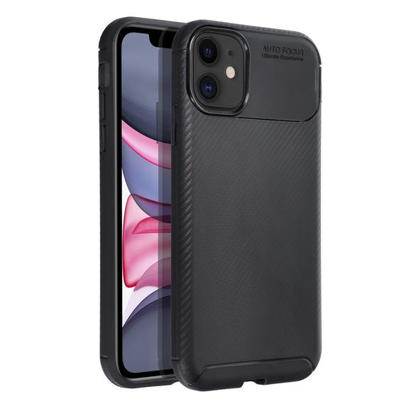 Etui na iPhone 11 Carbon Premium czarne