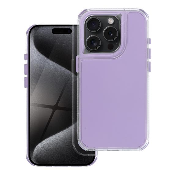 Etui na iPhone 18 Pro Max / 17 Pro Max Matrix jasnofioletowe