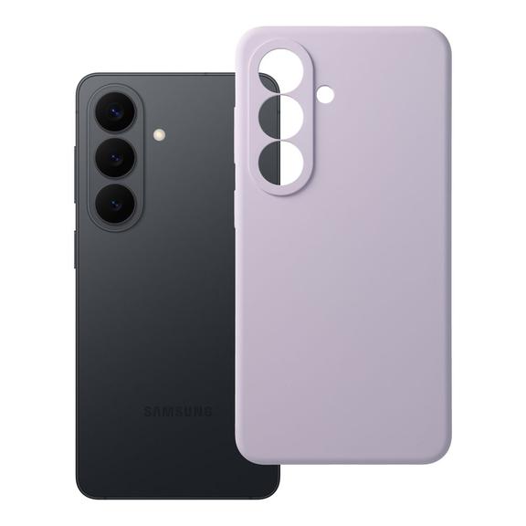 Etui na Samsung S26 Forcell F-Protect Rubber Premium zgodne z MagSafe fiołkoworóżowe 0INT