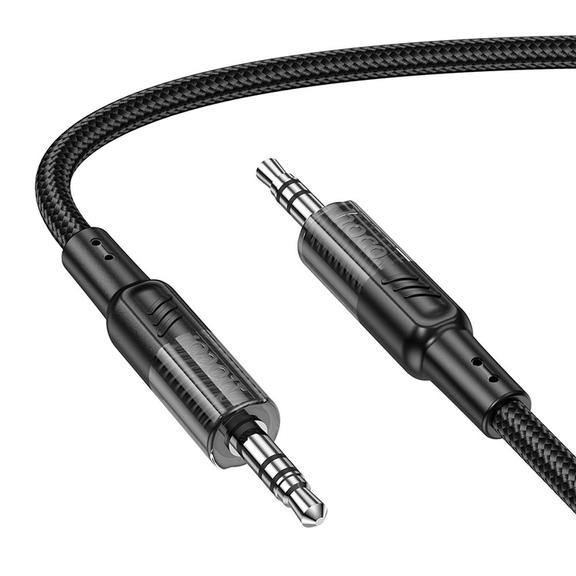 Kabel AUX Jack 3,5 mm do Jack 3,5 mm Hoco 1,2 m UPA27 czarny