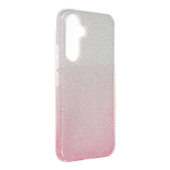 Futerał do Samsung A54 5G Shining transparentny różowy