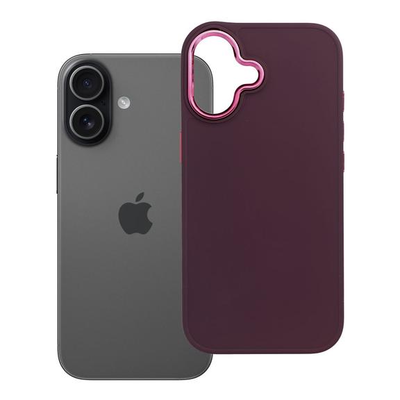 Etui na iPhone 17 Frame fioletowe