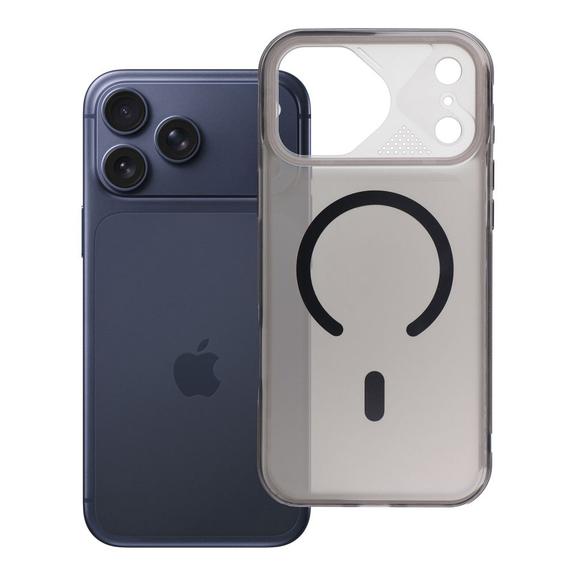 Etui na iPhone 17 Pro max / 18 Pro Max (low camera edge) Aurora zgodne z MagSafe czarne