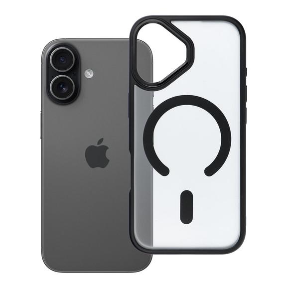 Futerał do iPhone 17 Matte Mag Cover zgodny z MagSafe czarny