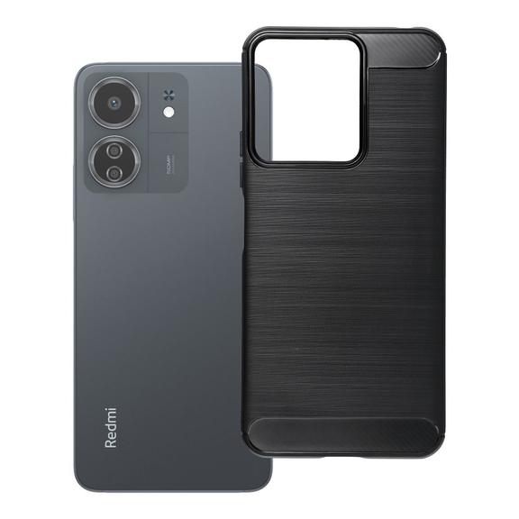 Etui na Xiaomi Redmi 13C / POCO C65 Carbon 2.0 czarny