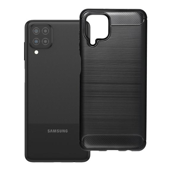 Etui na Samsung A12 Carbon 2.0 czarny