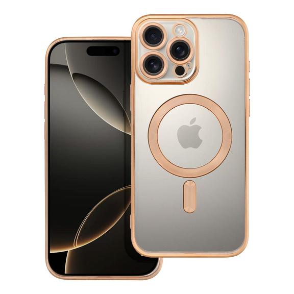 Futerał do iPhone 16 PRO MAX Electro Mag Cover zgodny z MagSafe złoty
