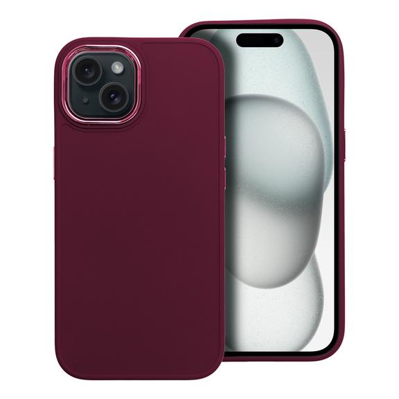 Etui na iPhone 15 Frame fioletowe