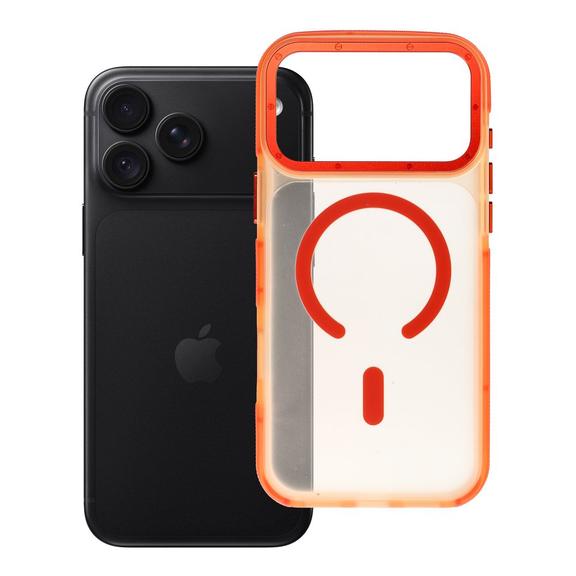 Etui na iPhone 18 Pro Max / 17 Pro Max Forcell F-Protect Vivid Premium zgodne z MagSafe orange 0INT