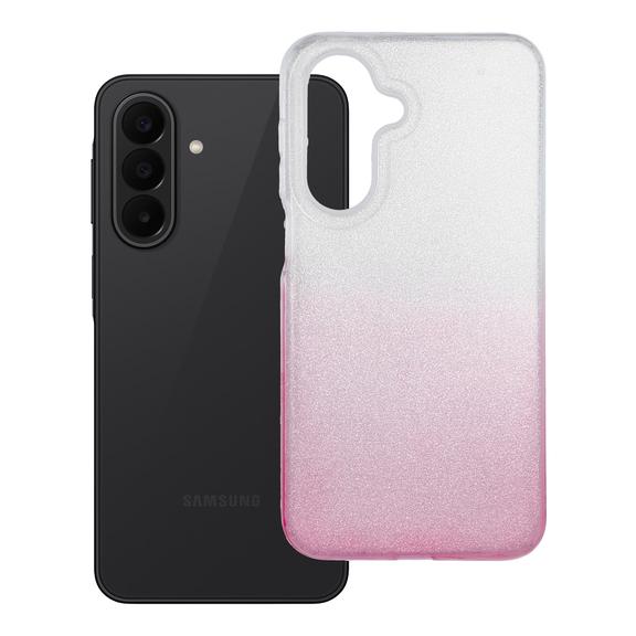 Etui na Samsung A27 5G Shining transparentne różowe