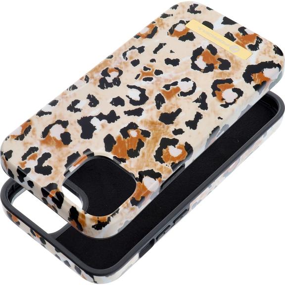 Etui na iPhone 15 PLUS Forcell F-Protect Mirage zgodne z MagSafe wild panther