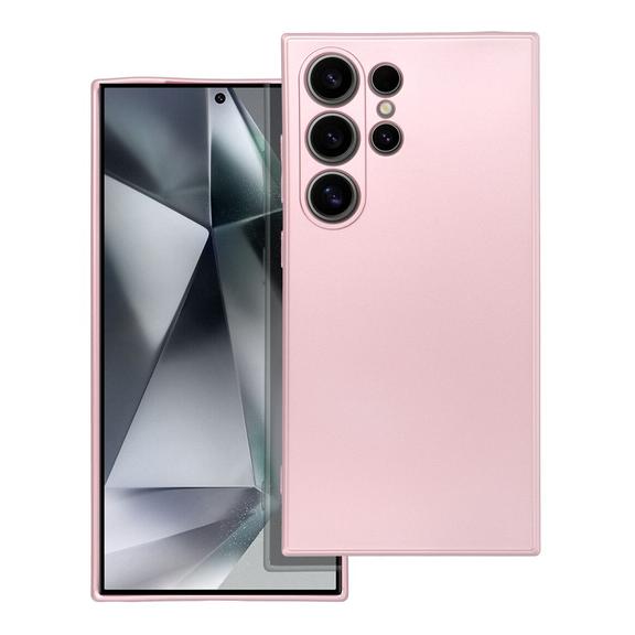 Futerał do Samsung S24 ULTRA Metallic różowy