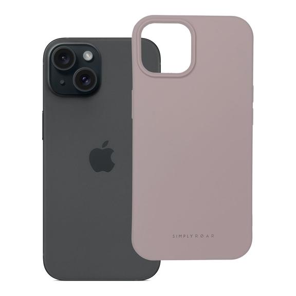 ROAR futerał SPACE do IPHONE 15 pudrowy róż
