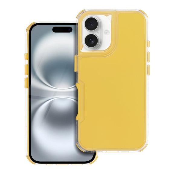 Futerał do iPhone 16 Matrix żółty