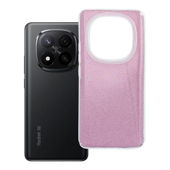 Futerał do Xiaomi Redmi Note 14 PRO PLUS 5G Shining różowy