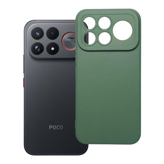 Etui na Poco F9 Ultra Matt 2.0 ciemnozielone