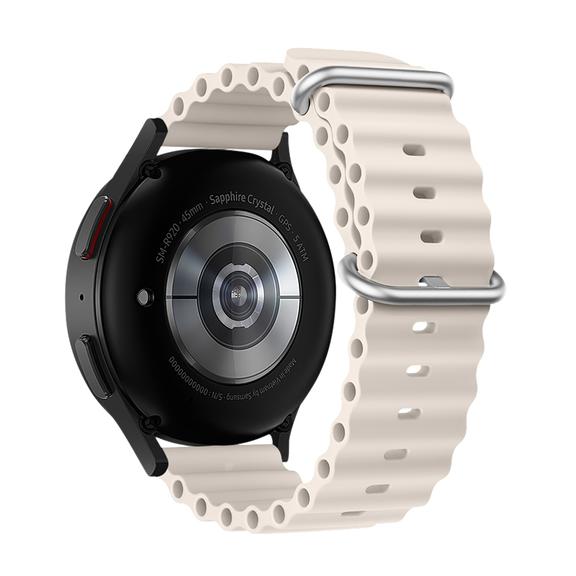 Pasek do Samsung Galaxy Watch Forcell Forcell F-Design FS01 dziurki silikon 20 mm gwiezdny