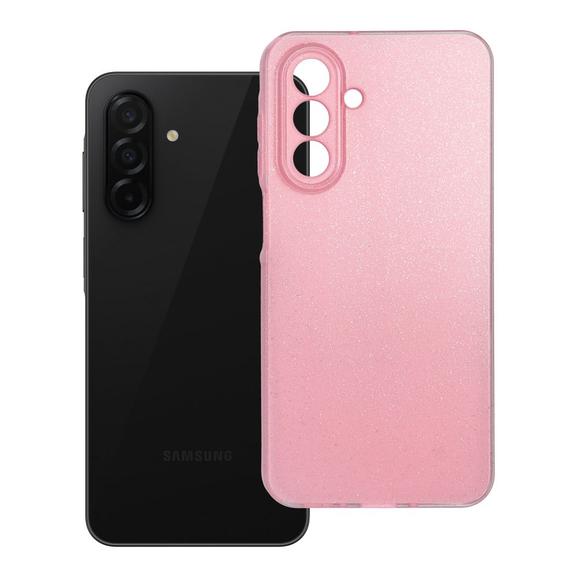 Futerał do Samsung A26 5G Clear Case 2 mm Blink różowy