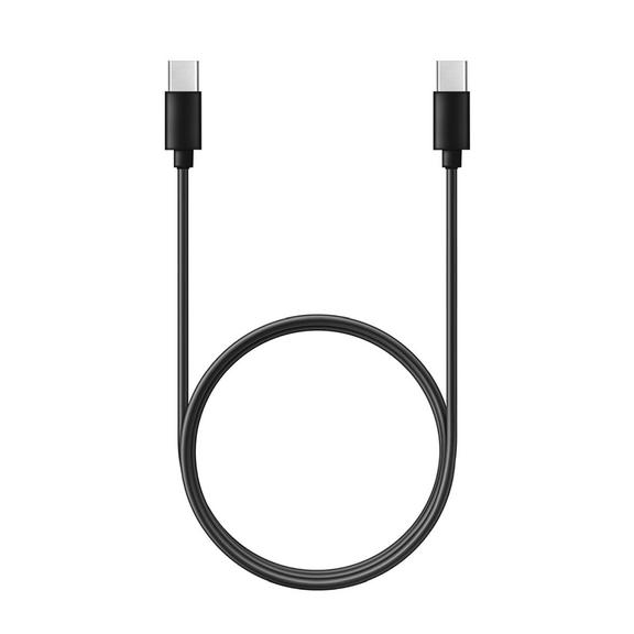 Kabel USB C do USB C PD QC 3A 60W 1 m C296 (długa końcówka 8mm)  czarny