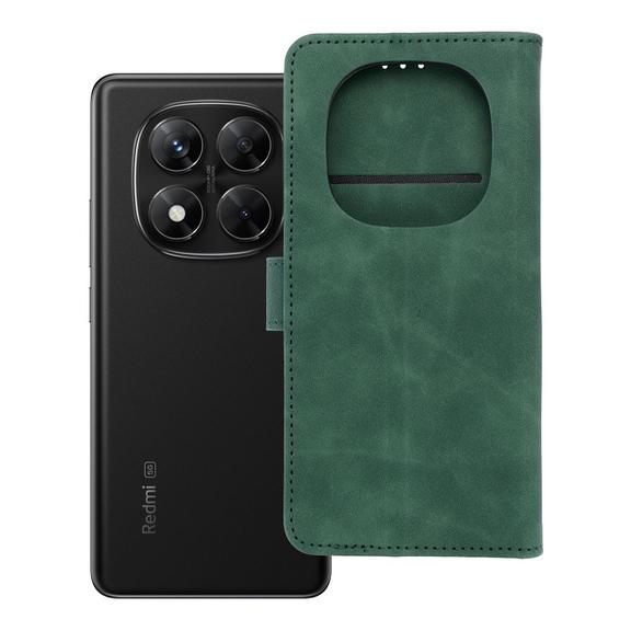 Etui z klapką na Xiaomi Redmi NOTE 14 PRO 5G / 14 PRO PLUS 5G Tender Book zielone