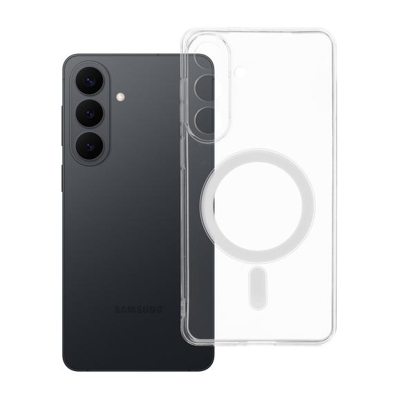 Etui na Samsung S26 PLUS Clear Case 2 mm Mag Cover zgodne z MagSafe (camera protection) transparentne
