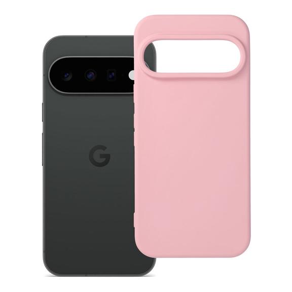 Etui na Google Pixel 11 Pro Silicone pudrowy róż
