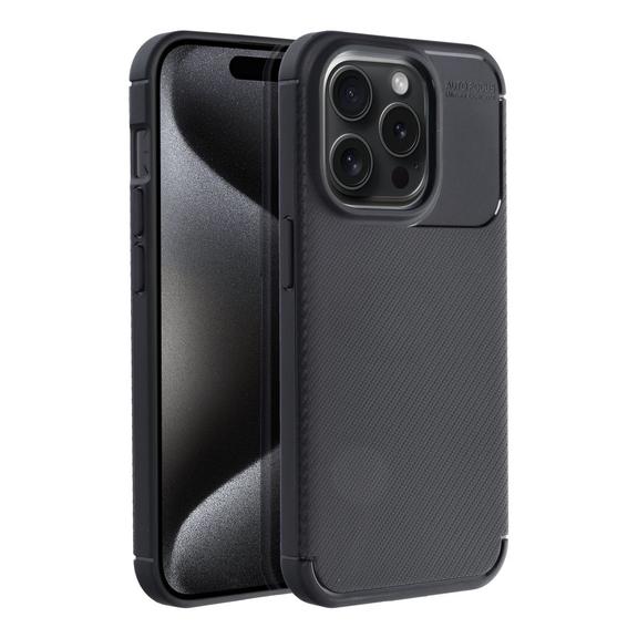 Etui na iPhone 15 PRO Carbon Premium czarne