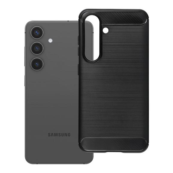 Etui na Samsung S24 Carbon 2.0 czarny