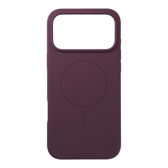 Etui na iPhone 18 Pro Max / 17 Pro Max Silicone 2mm (camera protection) zgodne z MagSafe dark cherry