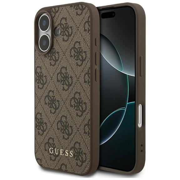 GUESS futerał do IPHONE 17 GUHCP17SG4GFBR (PU 4G Classic) brązowy