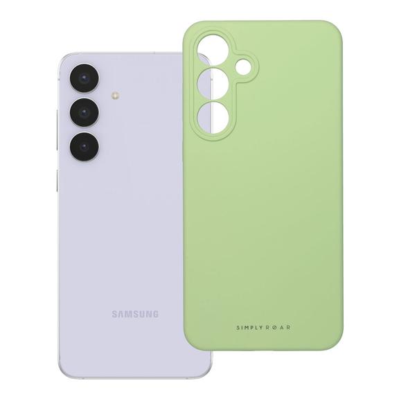 ROAR futerał CLOUD SKIN do SAMSUNG S25 FE Jasnozielony