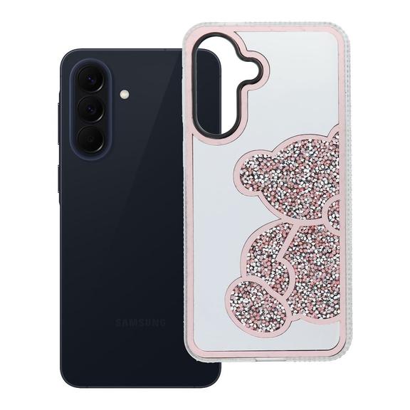 Etui na Samsung A57 5G Teddy Bear różowe