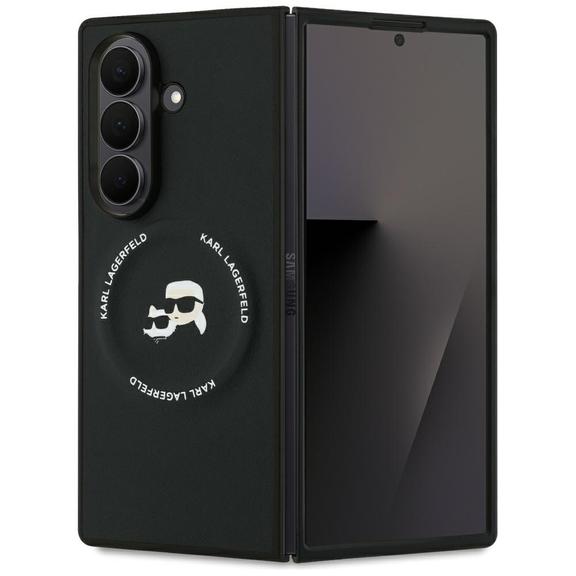KARL LAGERFELD futerał do SAMSUNG Z Fold7 KLHMZFD7PSMLRKCK kompatybilny z MagSafe (PU K&C) czarny