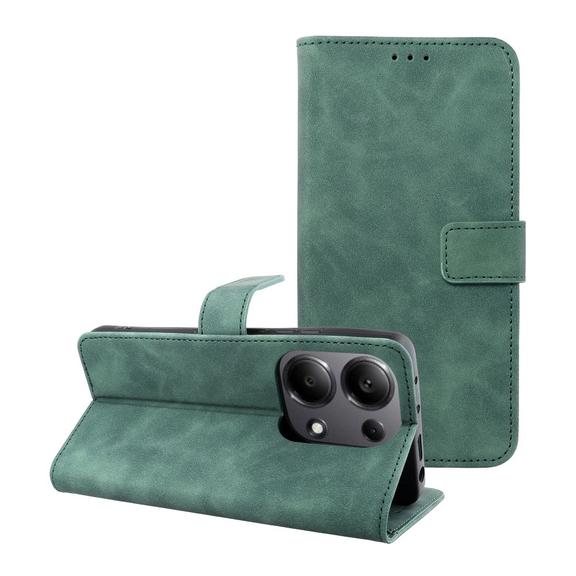 Etui z klapką na Xiaomi Redmi NOTE 13 PRO 4G / POCO M6 PRO 4G Tender Book zielone